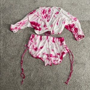 ASOS tie dye set size 6/small